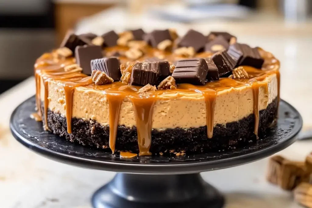 Reese's Caramel Cheesecake