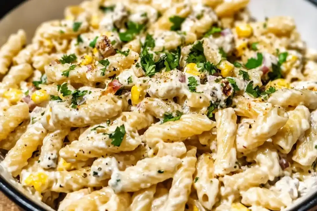 Delicious and Creamy Elote Pasta Salad Recipe for Every Occasion