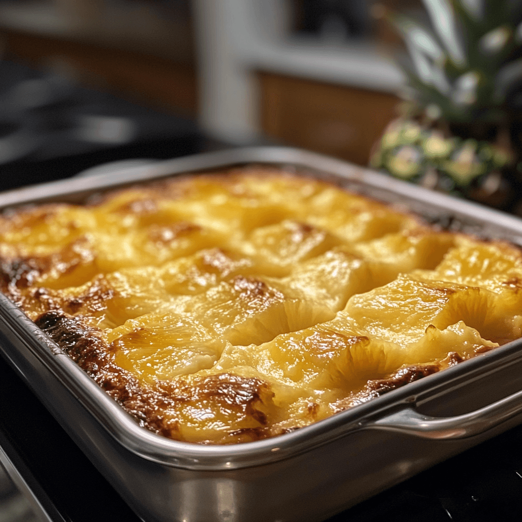 Delicious Pineapple Casserole: A Sweet & Savory Classic
