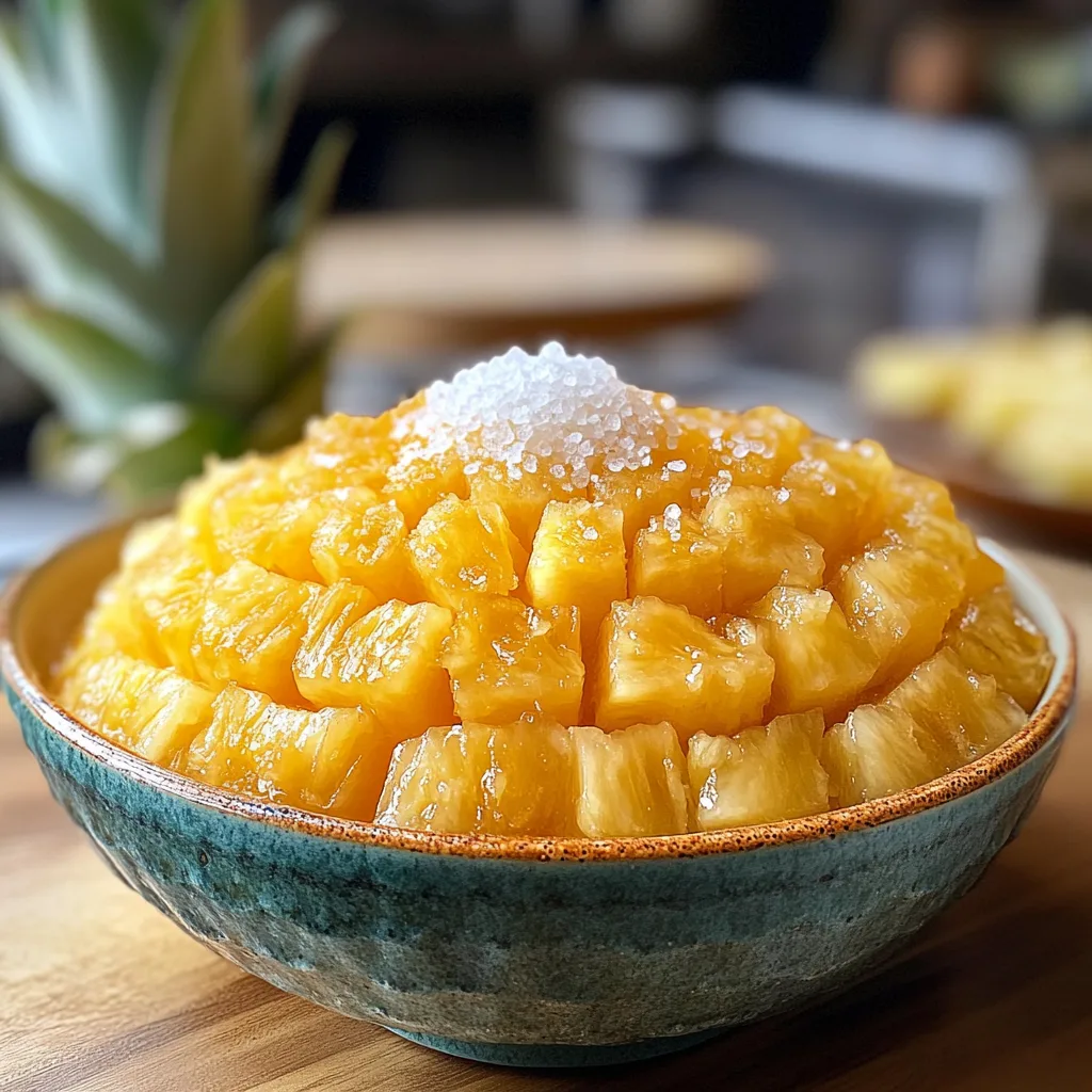 Why Do You Rub Salt on Pineapple? Science, Benefits & Methods