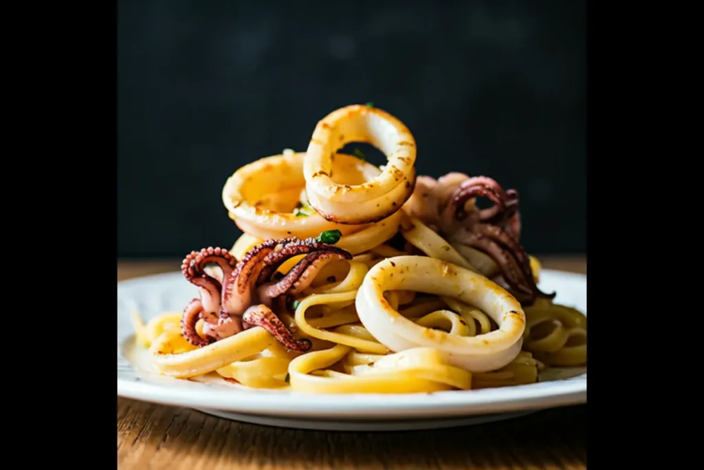 Calamari Pasta2