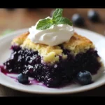 3-Ingredient Blueberry Cobbler