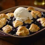 3-Ingredient Blueberry Cobbler