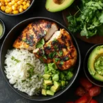 Street Corn Chicken Rice Bowl Recipe