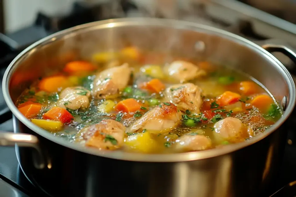 Chicken Drumstick Soup Recipe