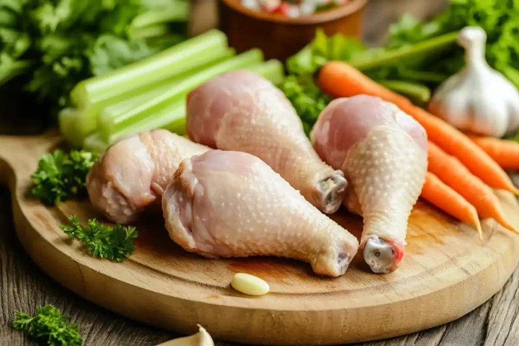 Chicken Drumstick Soup Recipe