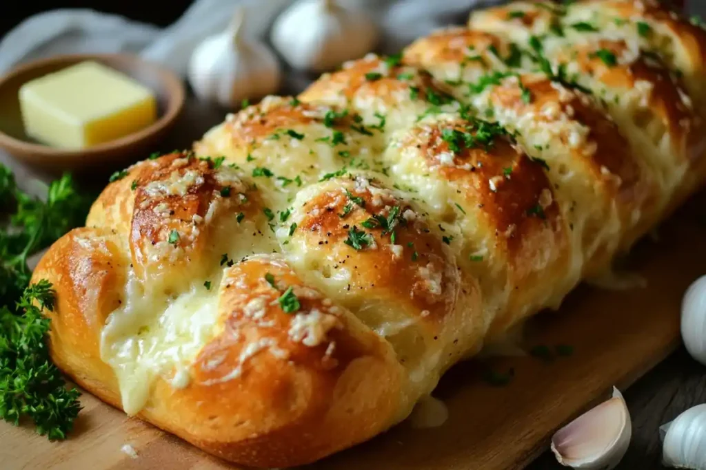 Hawaiian Roll Garlic Bread