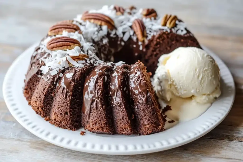 German Chocolate Pound Cake 5 - The Ultimate German Chocolate Pound Cake Recipe